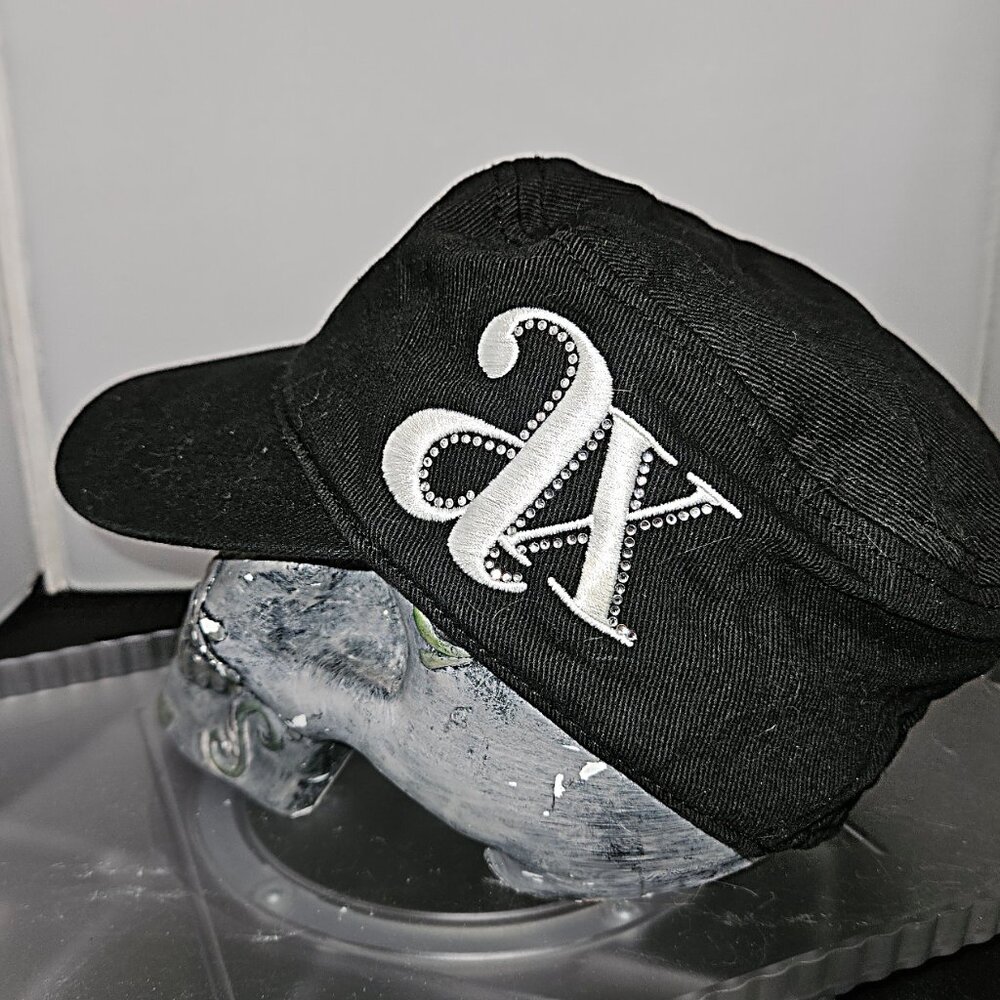 Armani Exchange Unisex Black Painter's Cap ~ XS/S ~ NWOT - Picture 2 of 5